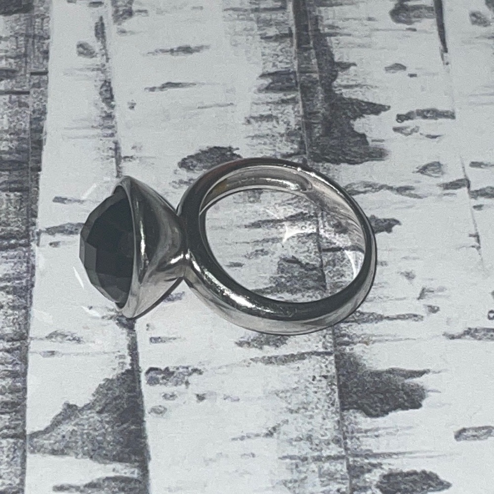 Hematite Silver Ring - image 5